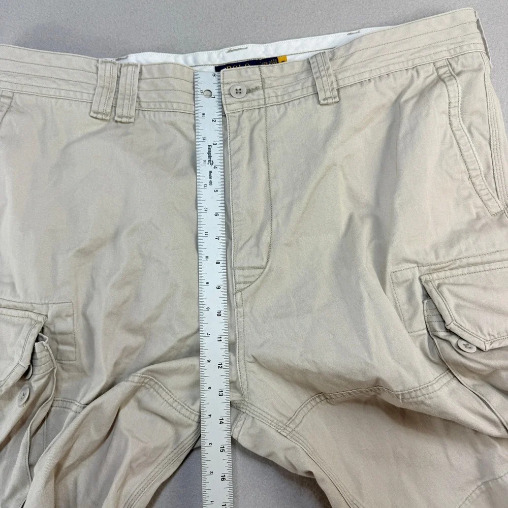 Polo Ralph Lauren Mens Tan Khaki Classic Polo Chino‎ Cargo Shorts Sz 42B
